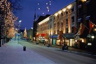 Oslo, winter at Karl Johan street. Photo: Frits Solvang/VisitOslo