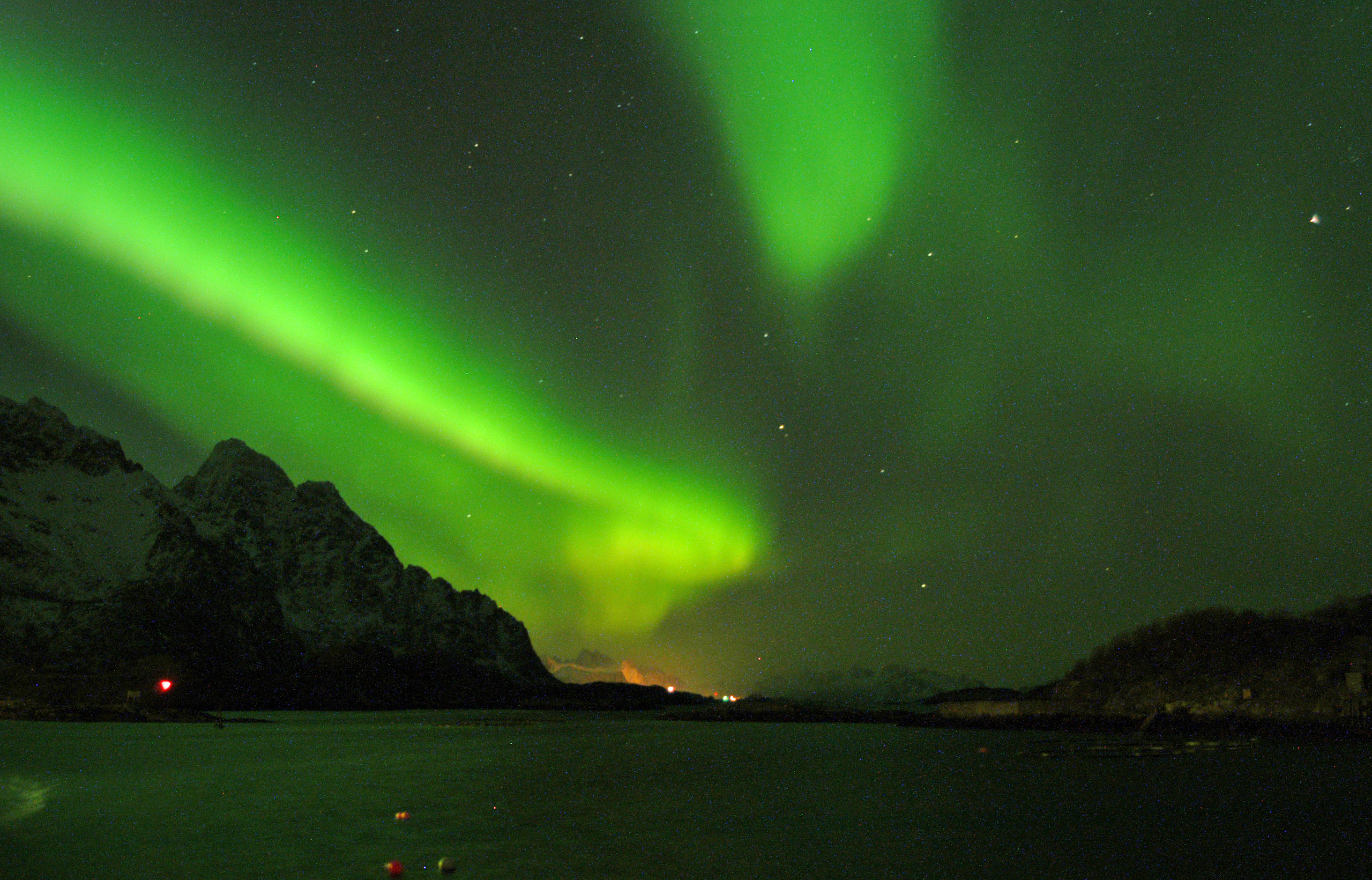 Northern lights in Lofoten. Photo: Innovation Norway