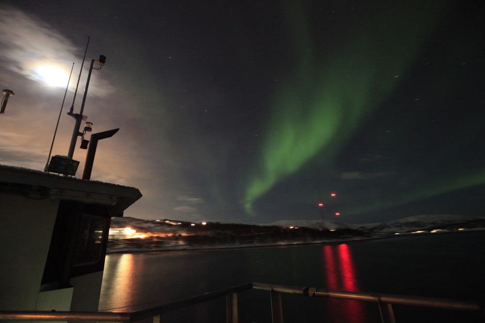 Northern Lights dinner cruise. Photo Soroya Havcruise