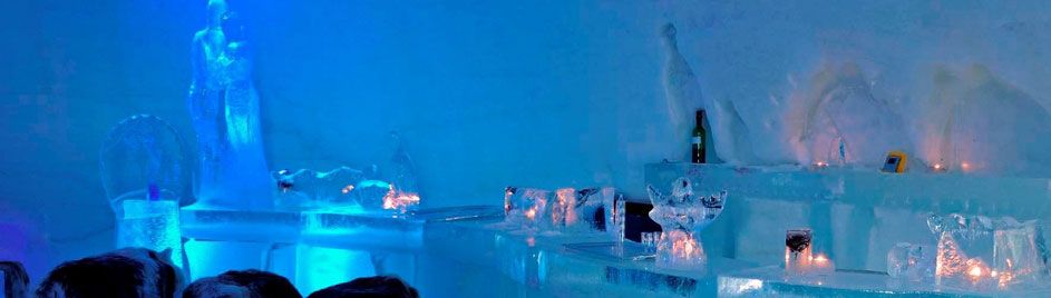 Ice bar, Kirkenes Snow Hotel