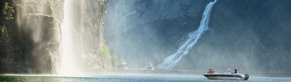 Geirangerfjord waterfalls