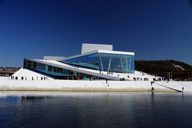 Oslo Opera house. Photo: Bjorn Eirik Ostbakken/Innovation Norway