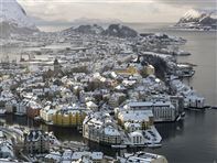 Winter in Alesund. Photo Terje Borud/Innovation Norway