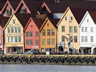 Bryggen wharf Bergen. Photo Rita de Lange/Fjord Travel Norway