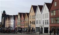 Bryggen wharf Bergen. Photo Rita de Lange/fjord Travel Norway