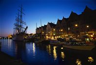 Bergen Bryggen wharf. Photo Per Nybo/Bergen Tourist Board