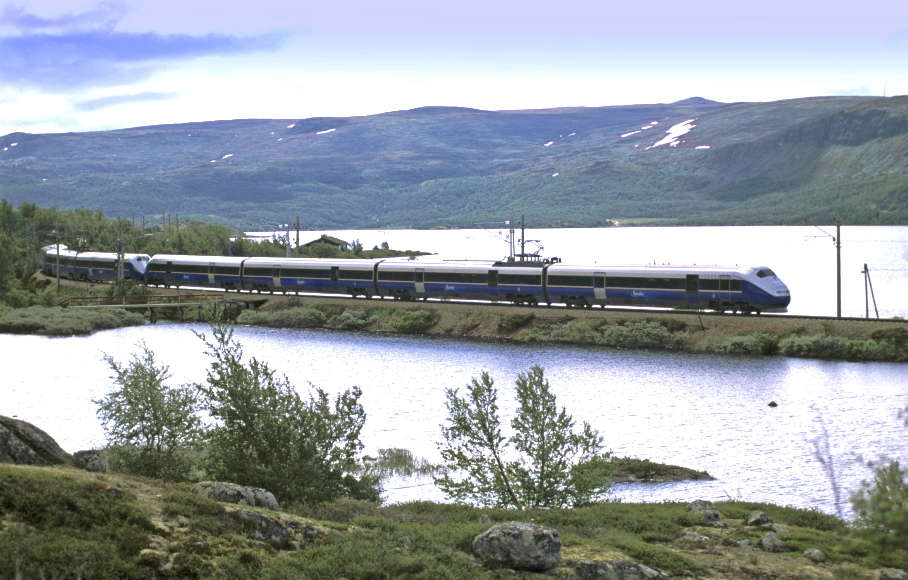 Bergen train line. Photo Rune Fossum/NSB