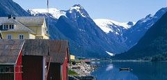 Sognefjord/Fjaerland. Photo: Fritjof Fure/Fjord Norway