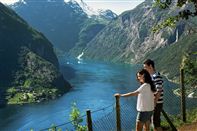 View of the Geirangerfjord. Photo Fred Jonny Hammero/M & R Fylke