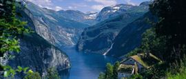 Geirangerfjord view Union hotel