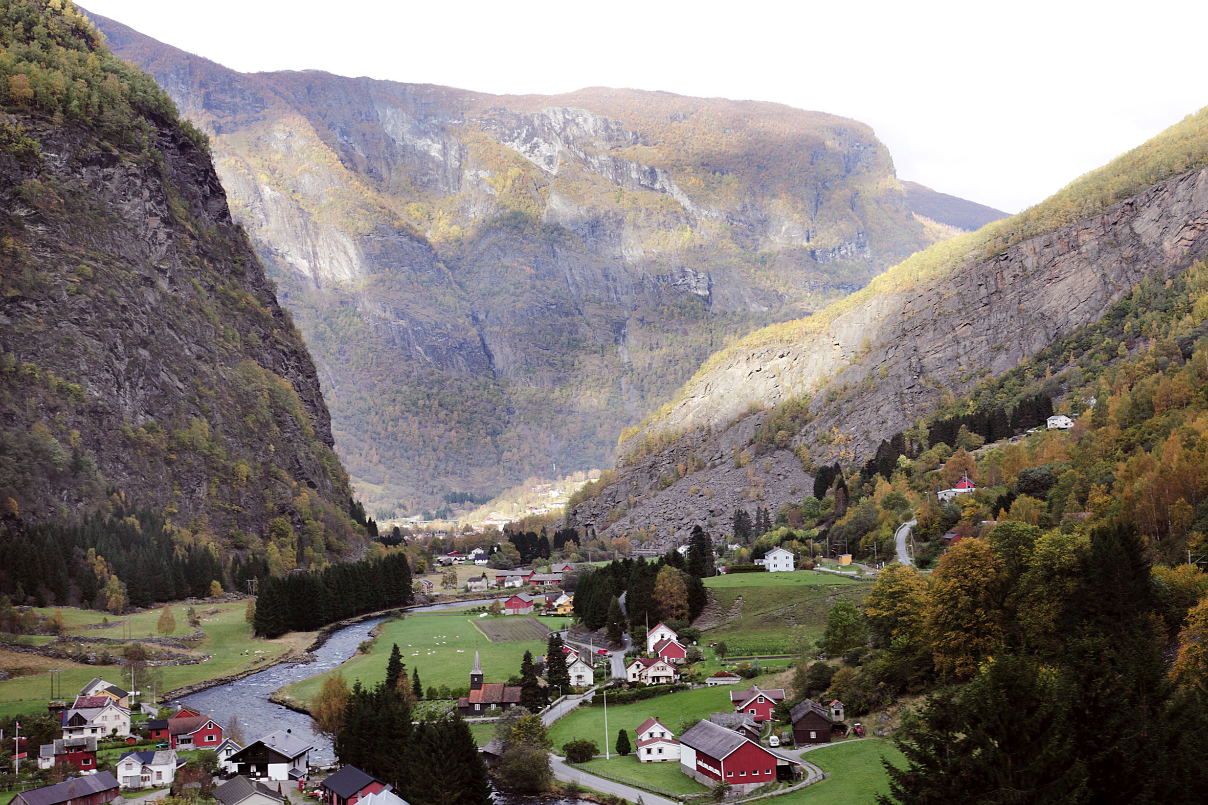 Flam railway views. Photo by Kyrre Wangen/Flam Utvikling