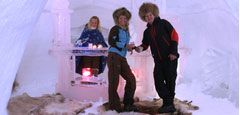 Ice hotel. Photo Kirkenes Snow Hotel