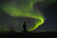 Northern Lights. Photo Kirkenes Snow Hotel